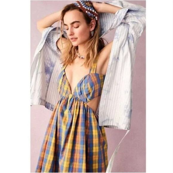 New! ‎ Free People Bridget Mini Dress Size Medium - Picture 3 of 16